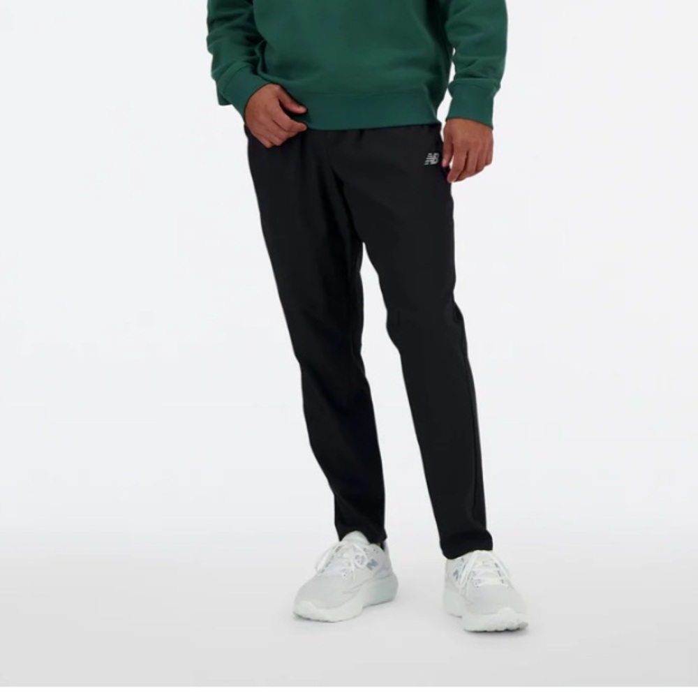 NEW MENS NEW BALANCE AC Tapered Pant 29" in black size:M